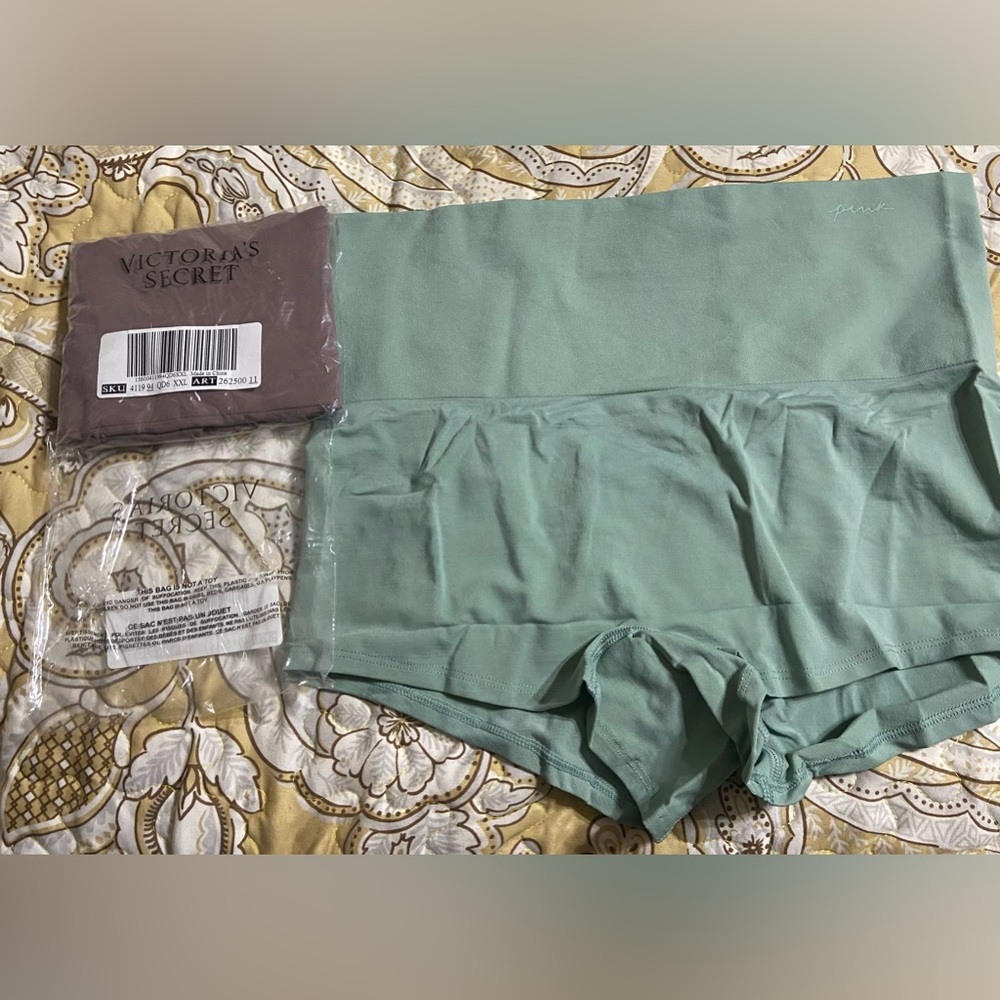 NWT Victoria’s Secret PINK High Waist Boy Short Shape Wear - 2 pairs!!